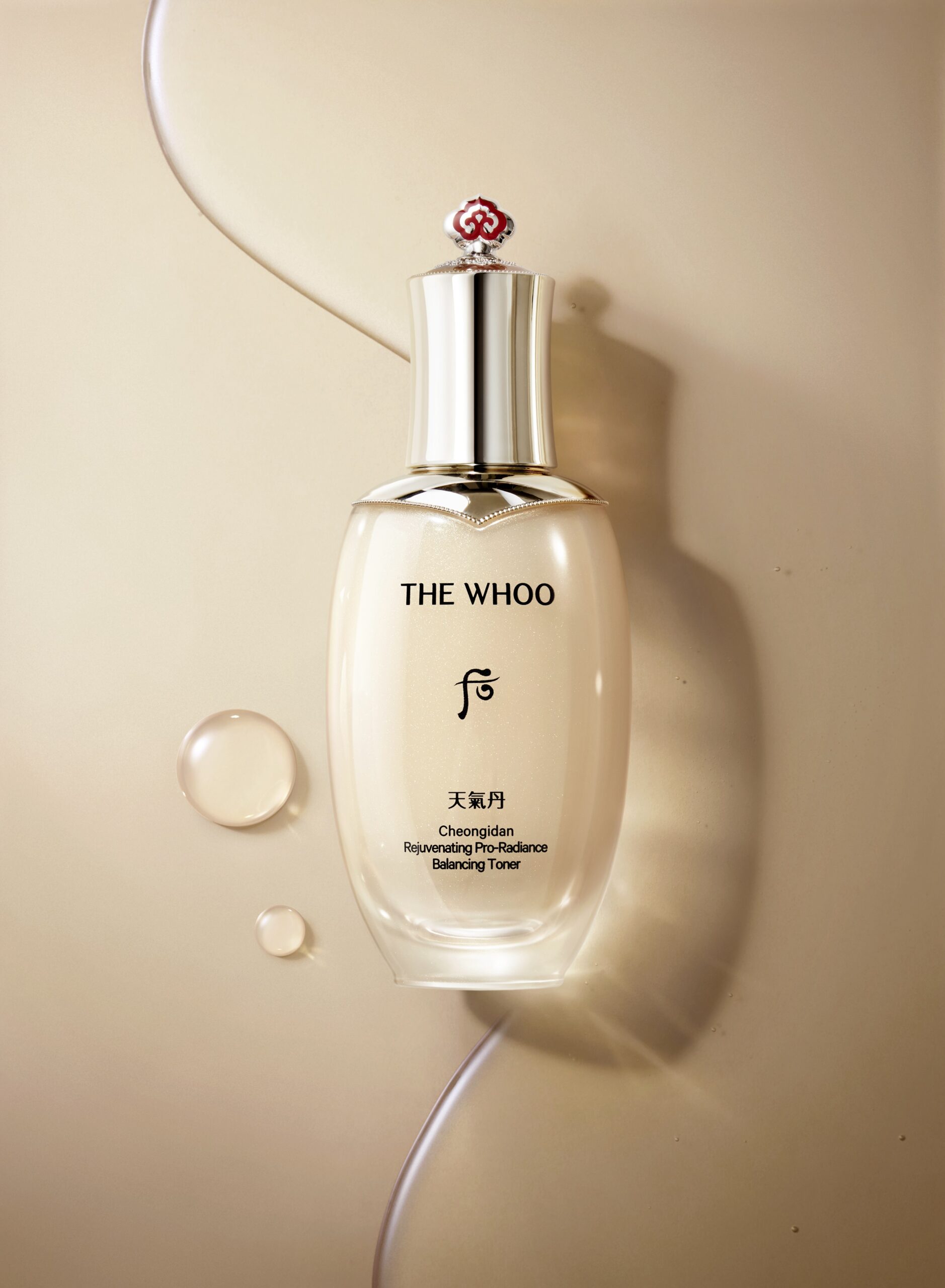 The history of Whoo后 天氣丹 光耀煥活緊顏滋養液