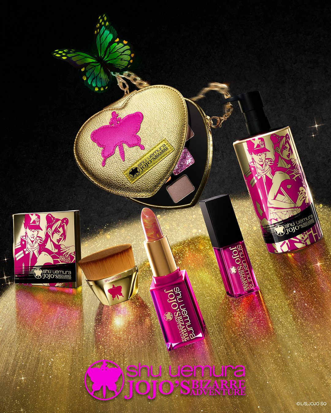 植村秀 x《JOJO的奇妙冒險》聯乘系列