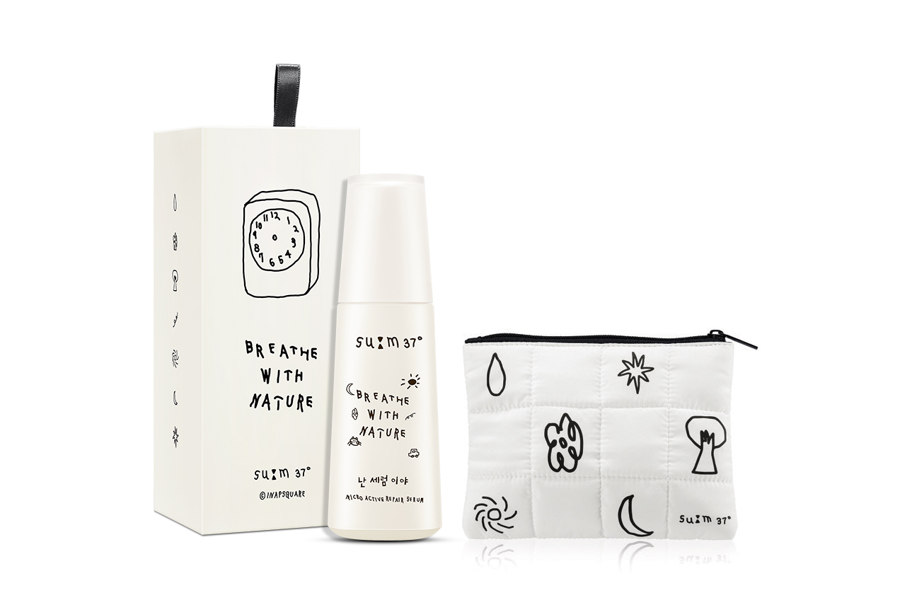 su:m37° 微細煥活補濕亮膚精華INAP聯乘限量版 $640