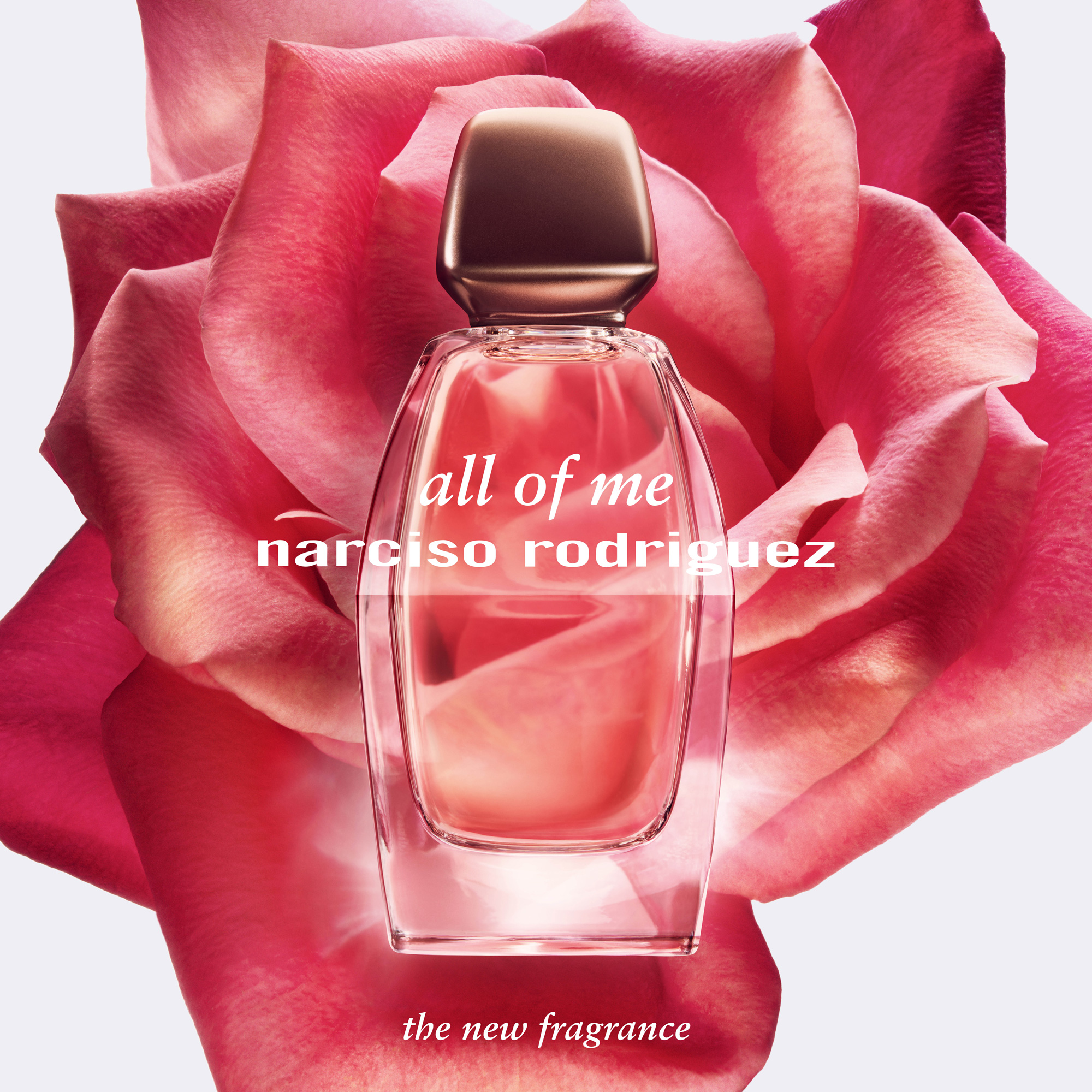 narciso rodriguez Parfums all of me淡香精展現女性對於自己的絕對掌控權及無畏的力量，大膽自在地創造出屬於自己的獨特光芒。