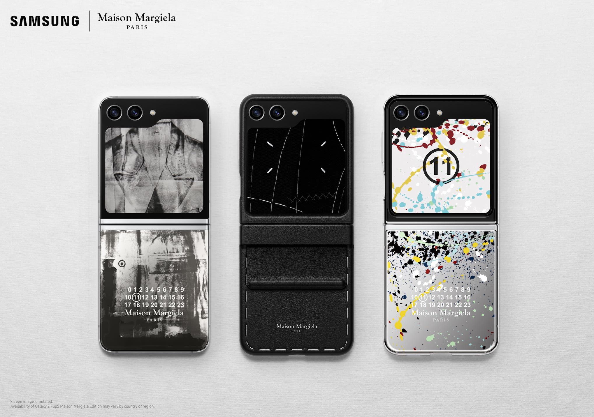 Samsung聯乘Maison Margiela全新特別版Galaxy Z Flip5