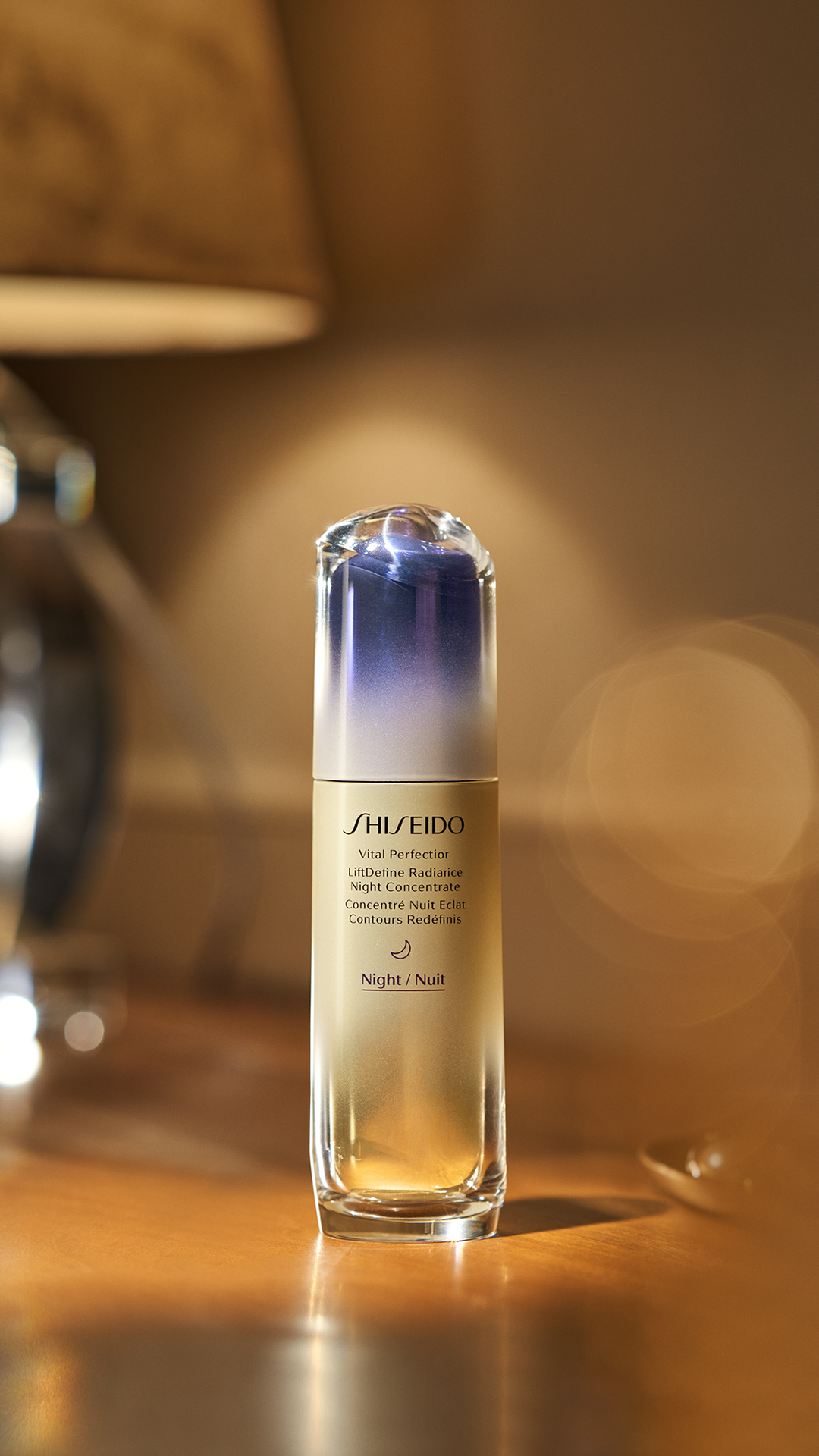 SHISEIDO VITAL PERFECTION極緻提拉緊膚晚間精華 $2,250 80ml