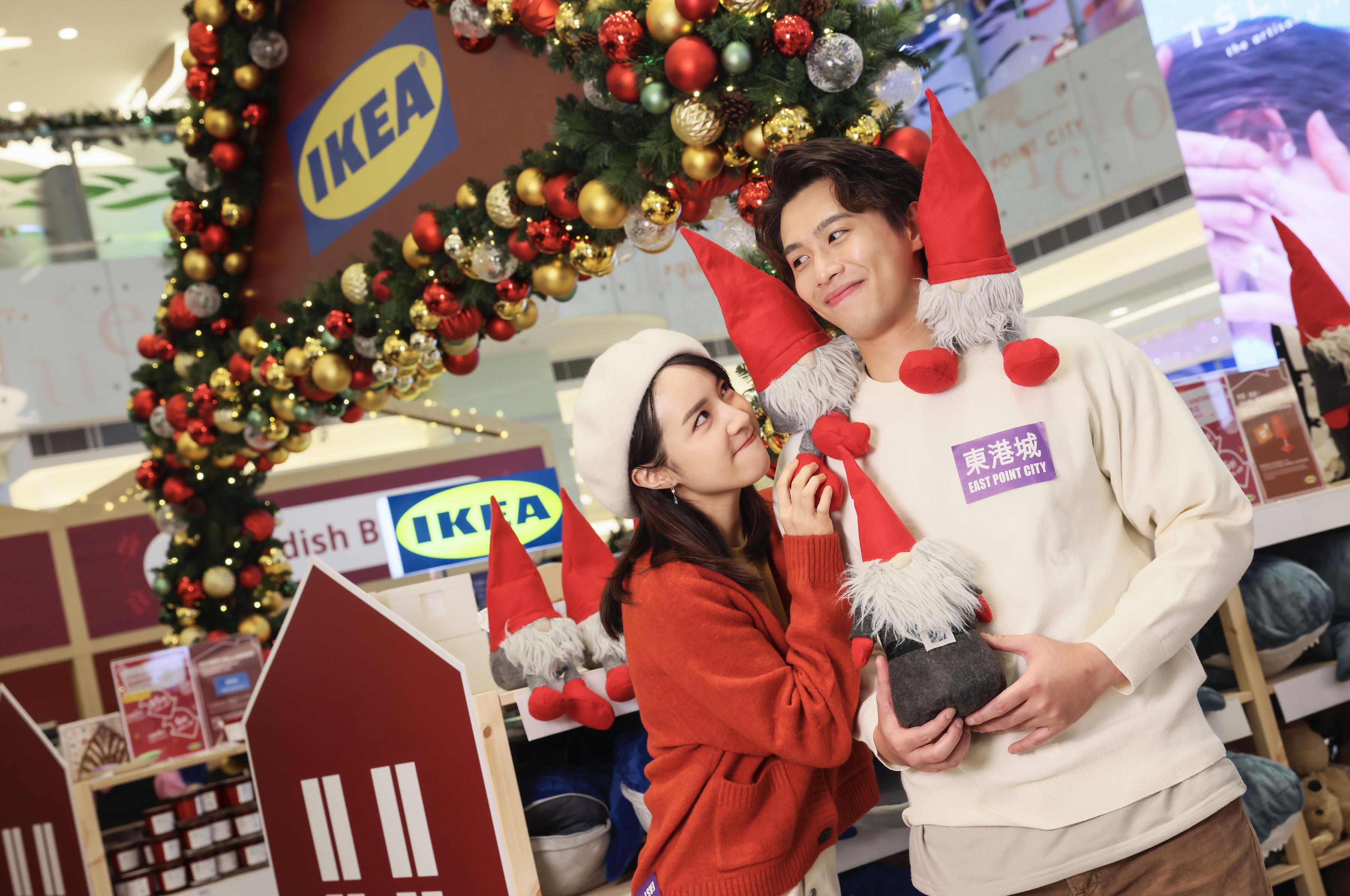 東港城化身成歐洲聖誕小鎮