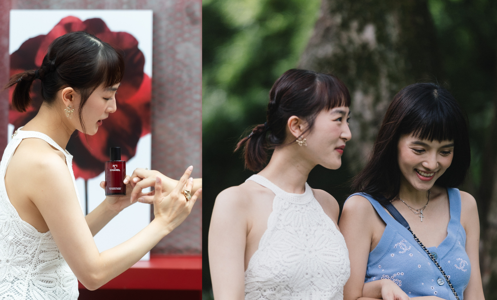 今個暑假，Evelyn與Anjaylia展開了一場閨蜜的紅山茶花之旅！