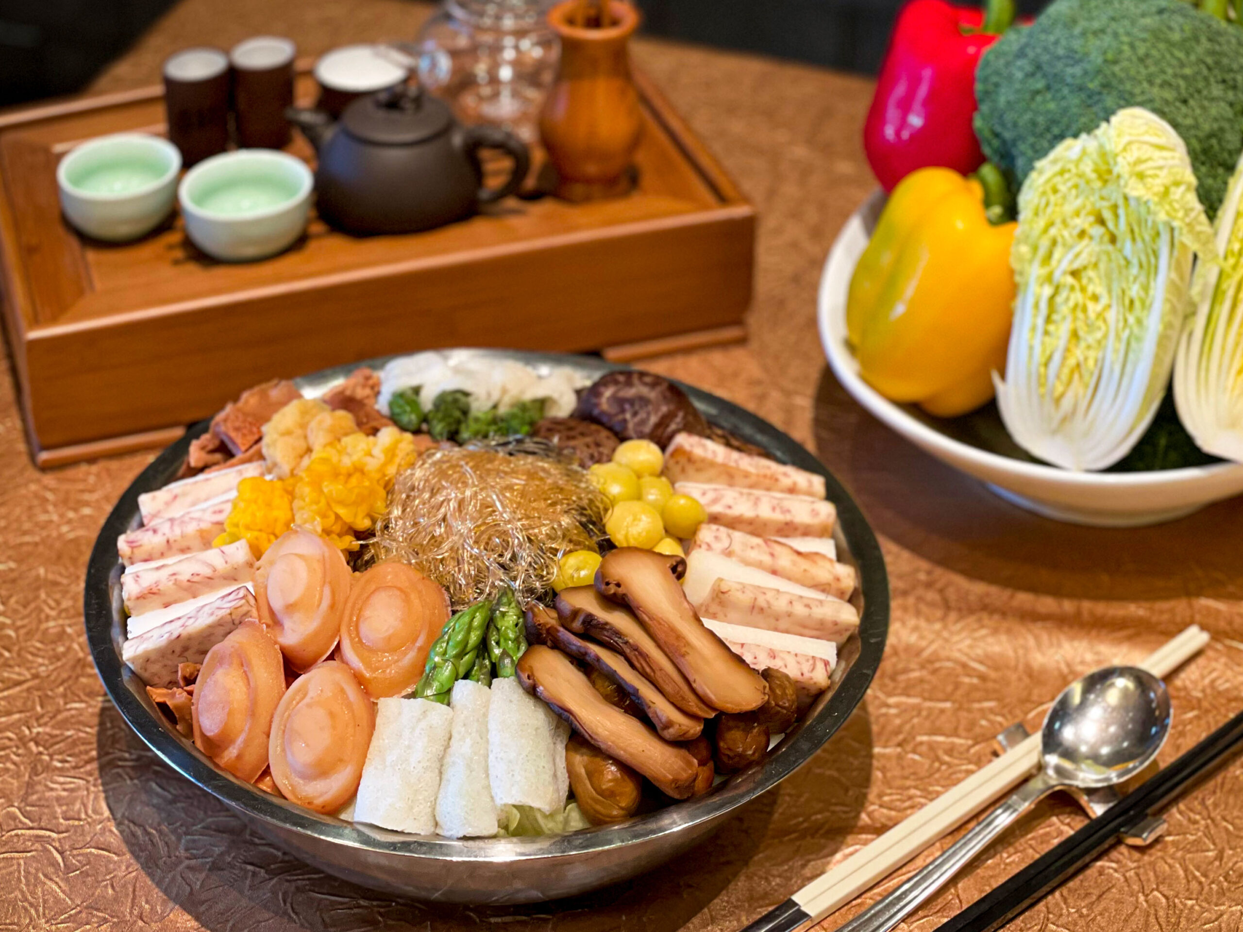 十八羅漢上素盆菜