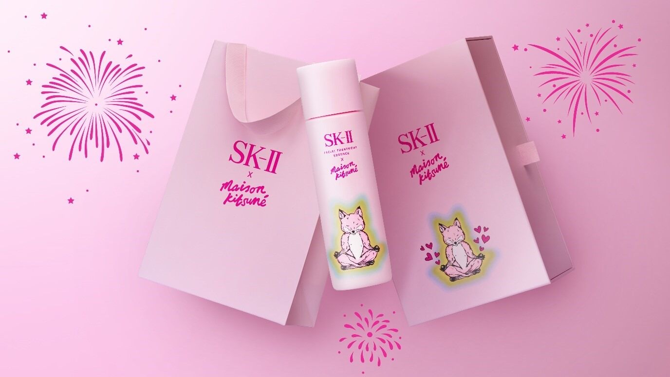SK-II x Maison Kitsuné 節日限定版神仙水
