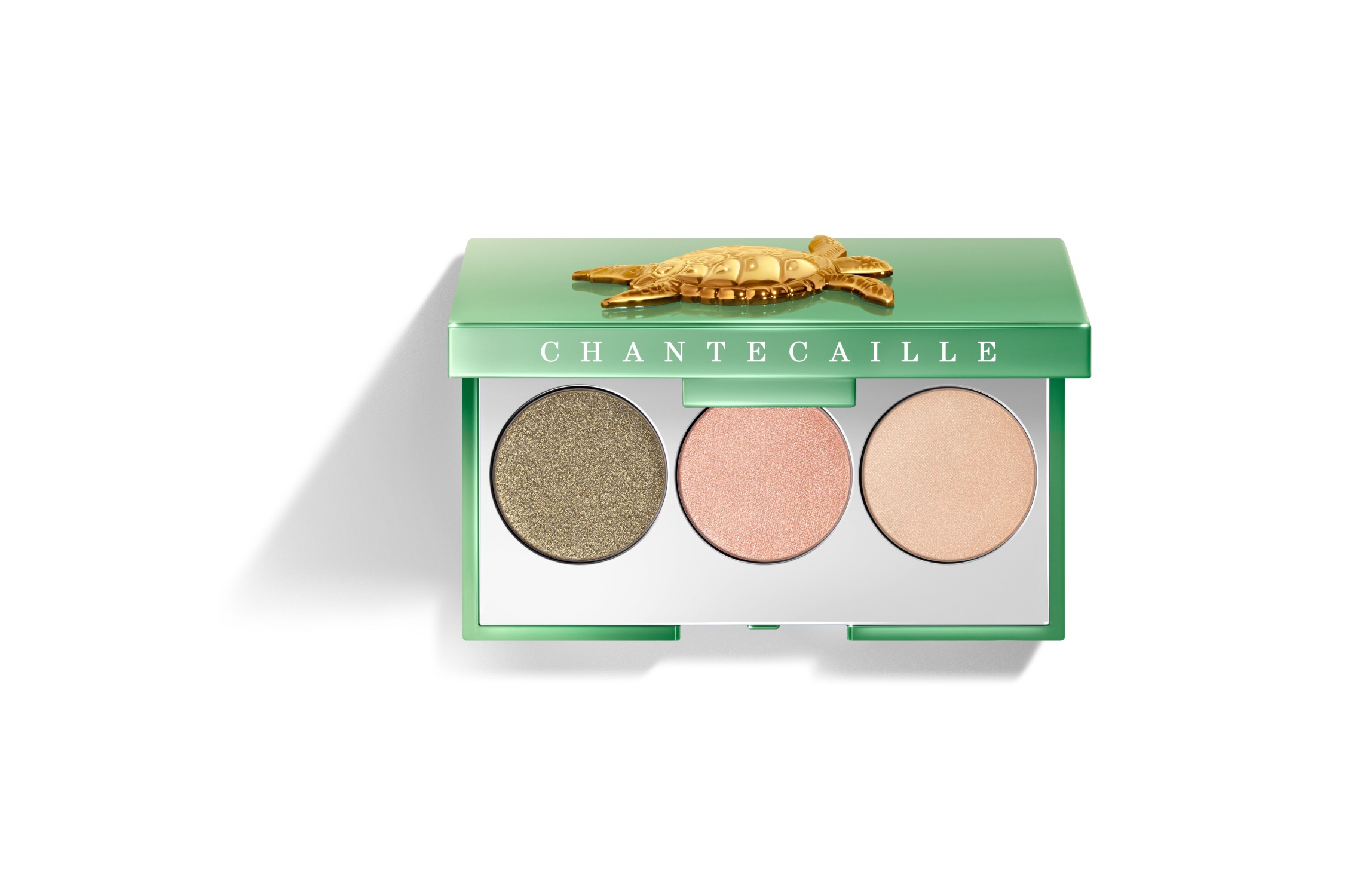 CHANTECAILLE 2024春日限量版海龜保育彩妝系列三色眼影盒 