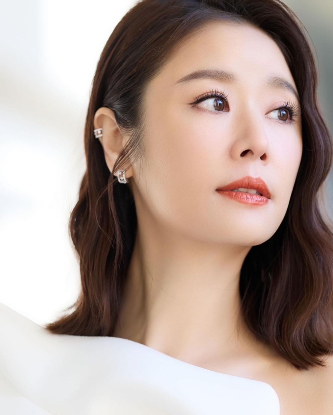 緊緻靈動大眼的林如心的標誌之一,出道多年不變。