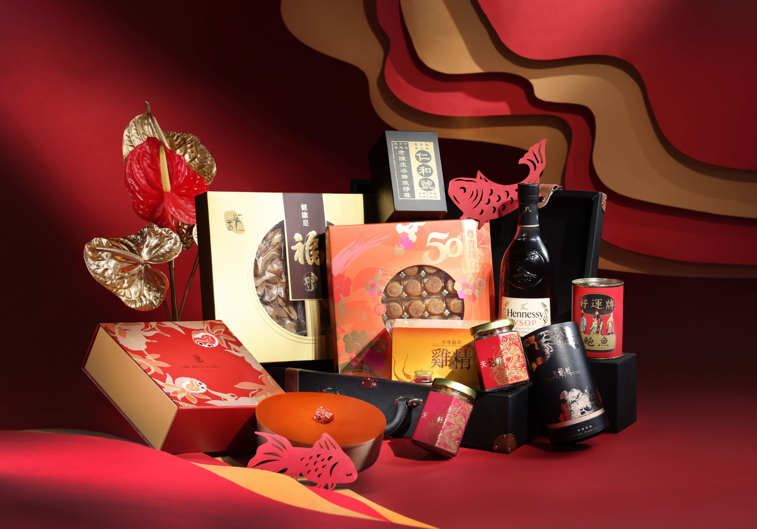 香港麗思卡爾頓賀年 X.O.醬臘味蘿蔔糕。