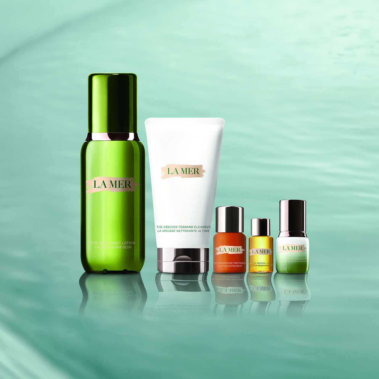 La Mer The Refreshing Essential Collection 清新喚肌套裝 HK$2,300（價值 HK$3,215）