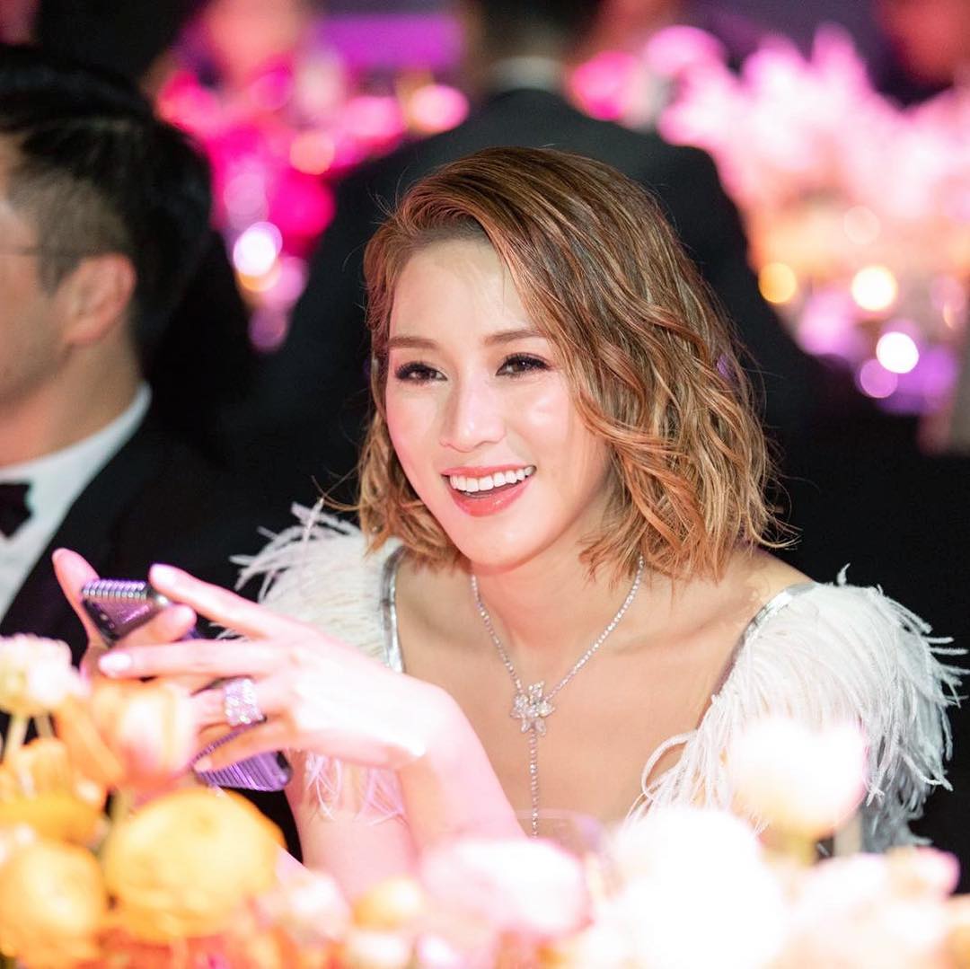 不少網民羨慕徐子淇的美貌。