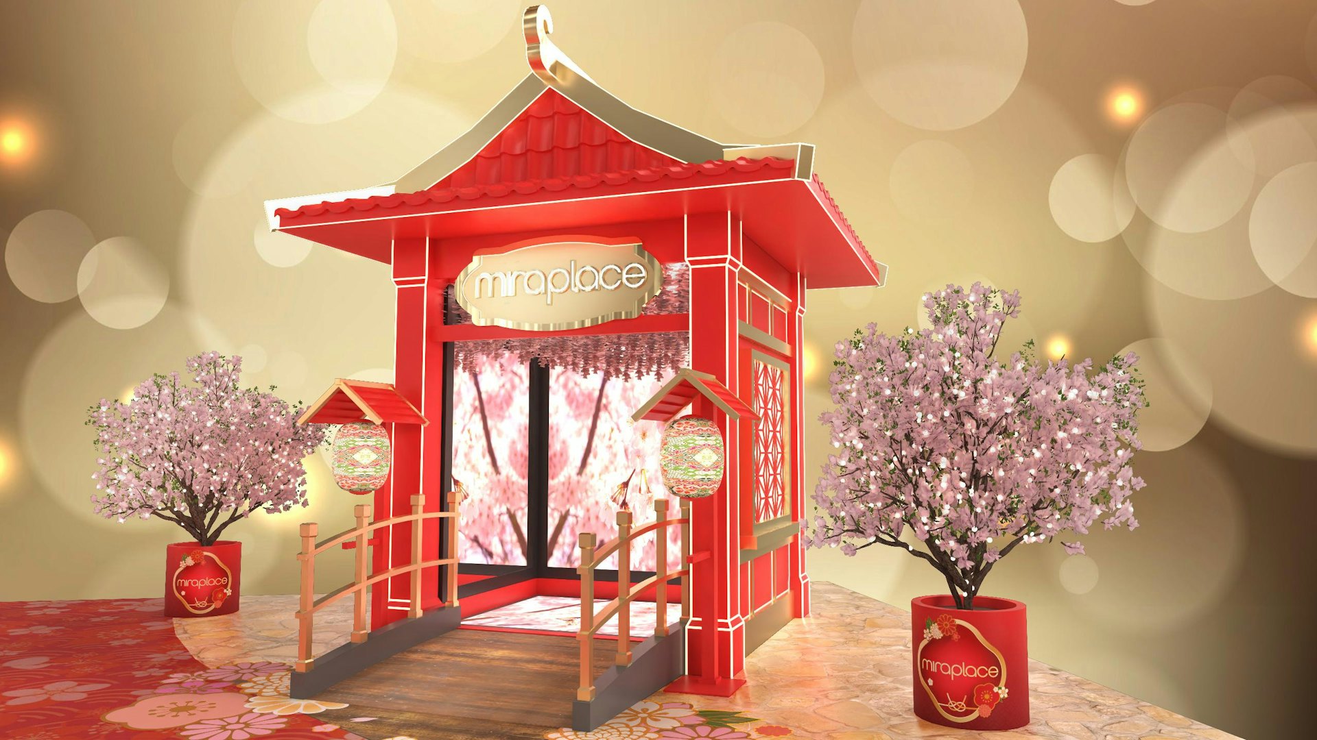 「龍の祈願亭」喻意龍年順景。