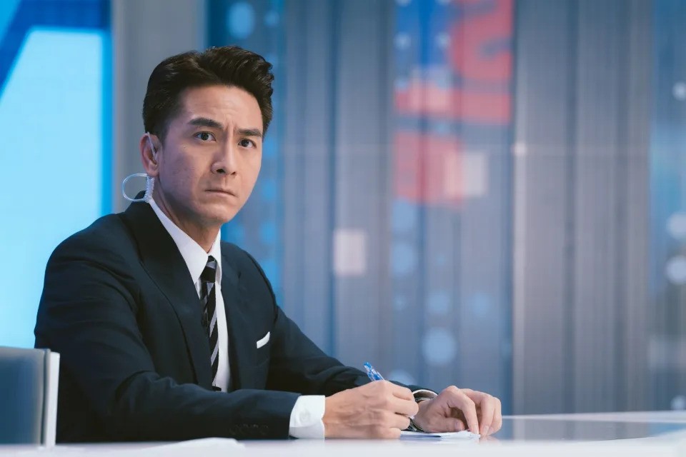 馬國明在《新聞女王》中飾演「心計佐治」。