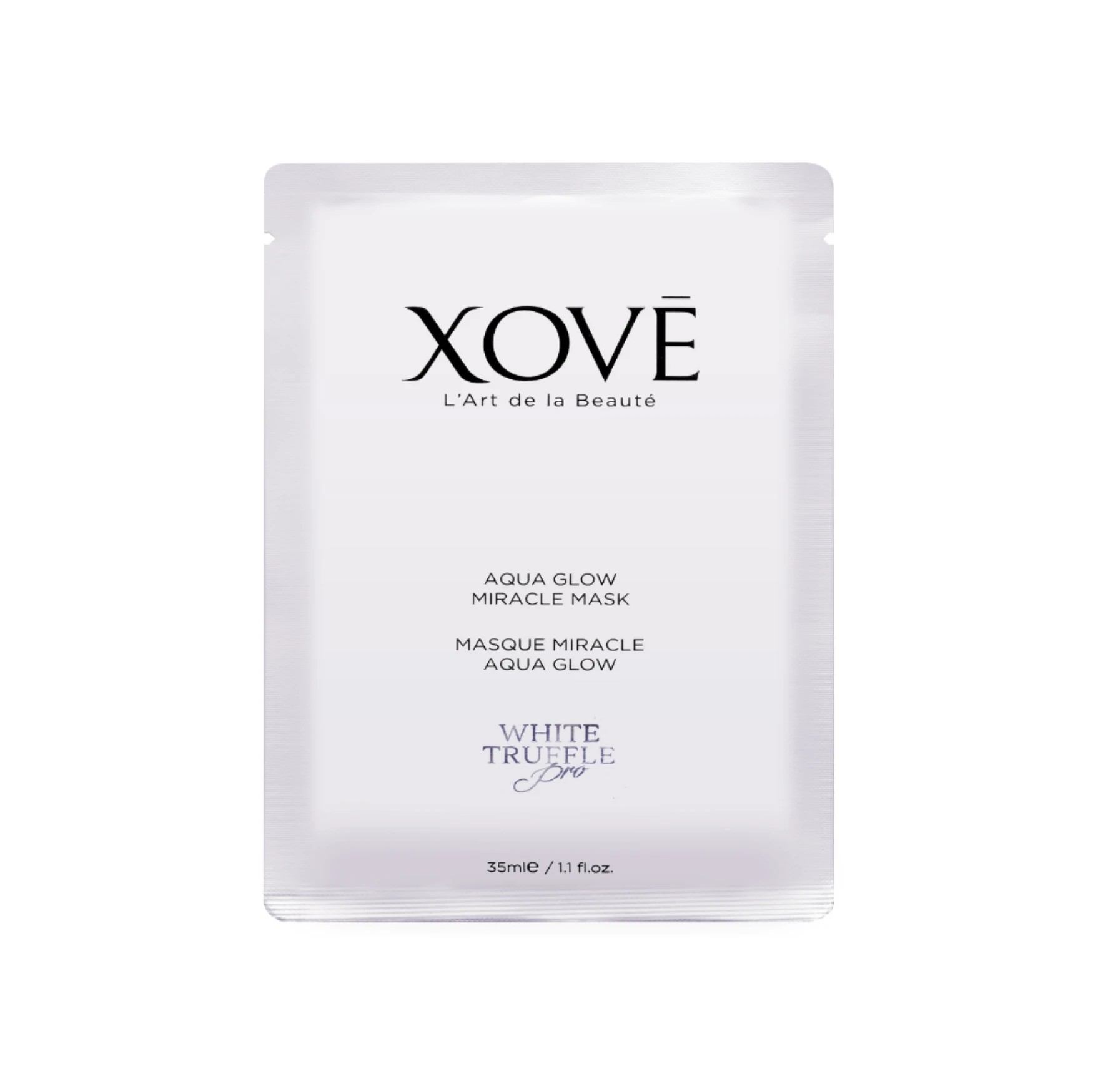 XOVĒ Aqua Glow Miracle Mask 水光盈潤面膜 HK$450/5片