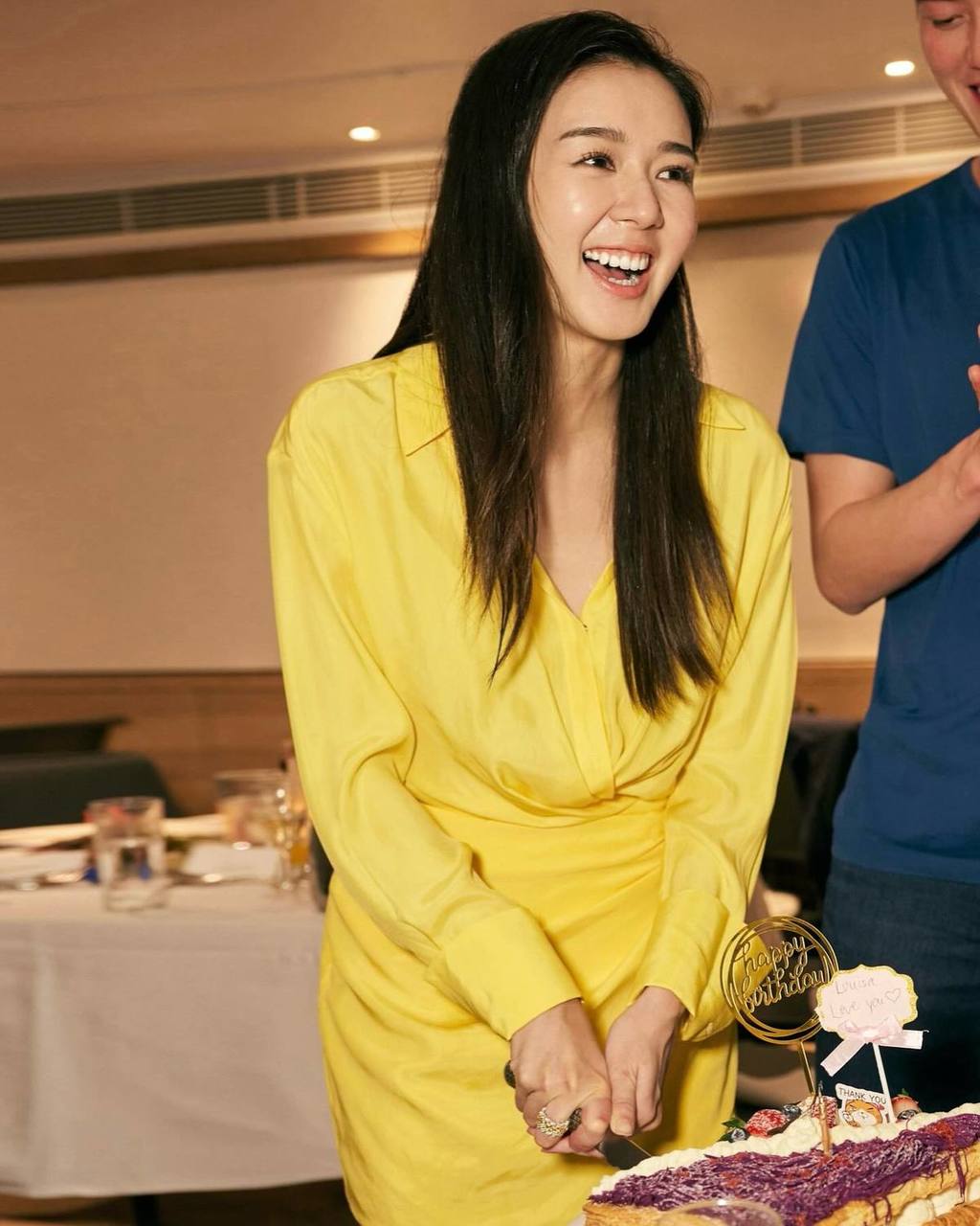 麥明詩去年10月公開認愛盛勁為。