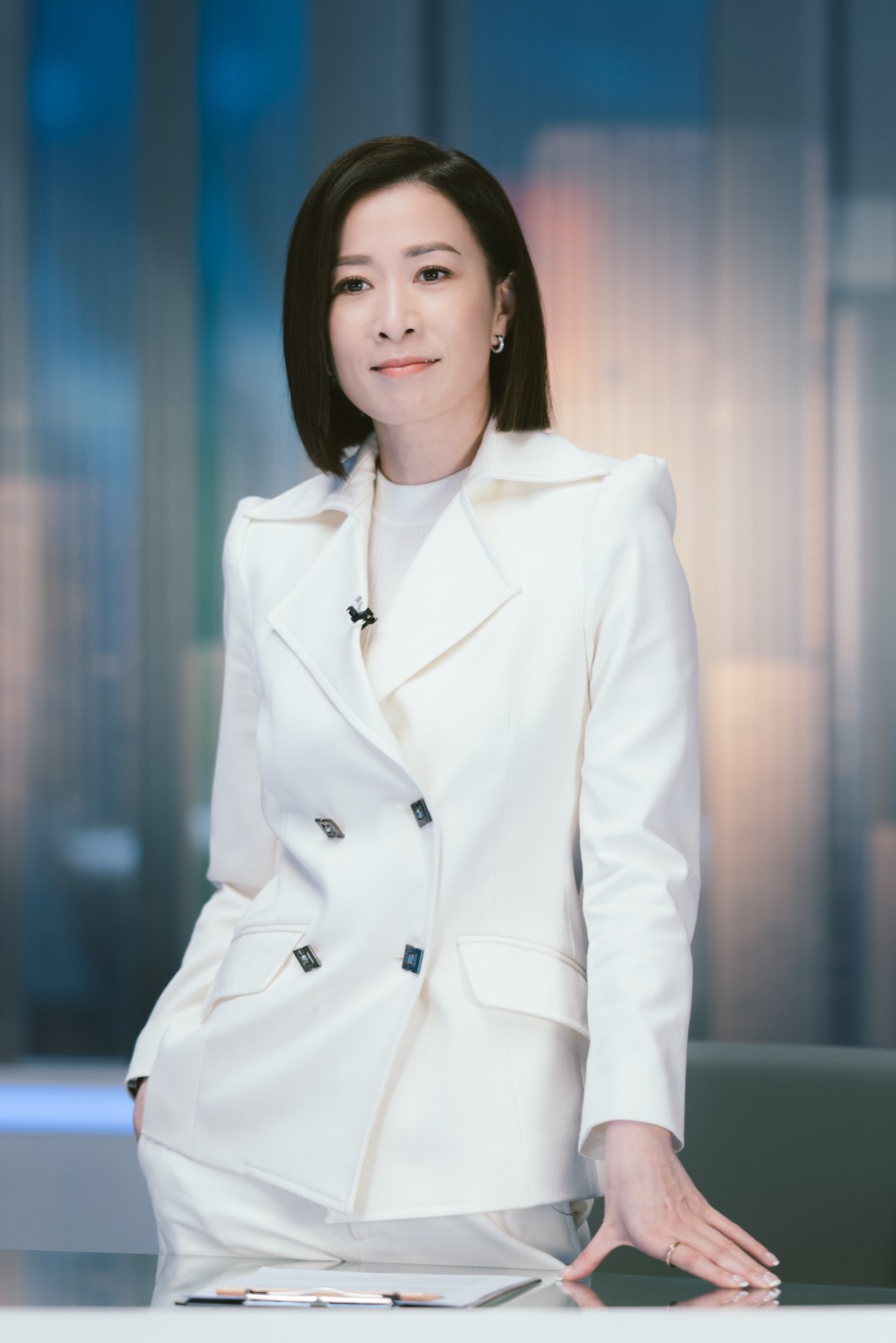 佘詩曼相隔6年再回娘家TVB拍《新聞女王》,成功製作話題。