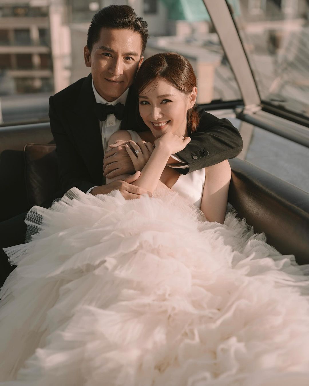 馬國明指只要湯洛雯開心就會旺夫。