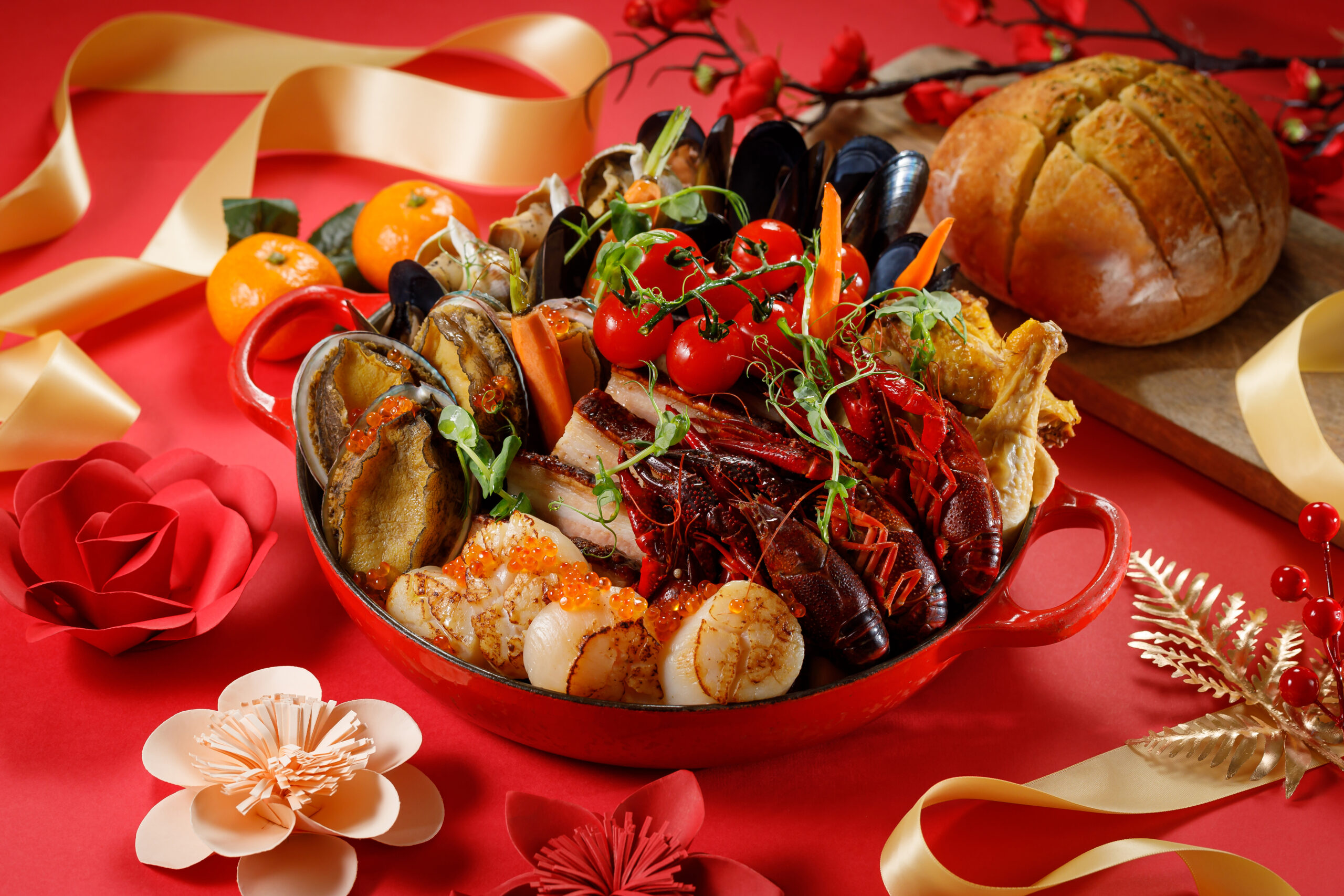 北歐風味團年盆菜。