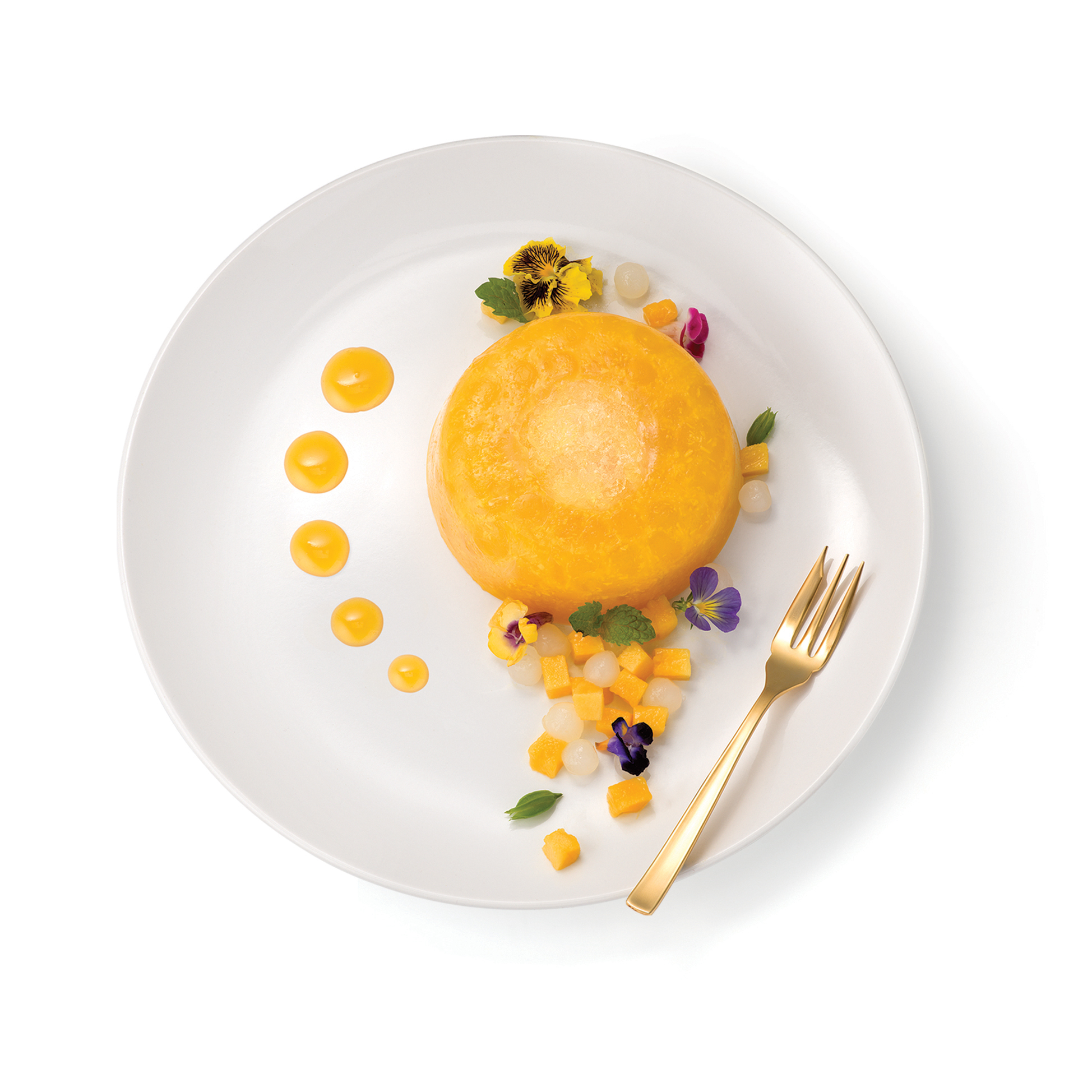 甜蜜蜜滋味燕窩楊枝甘露糕。