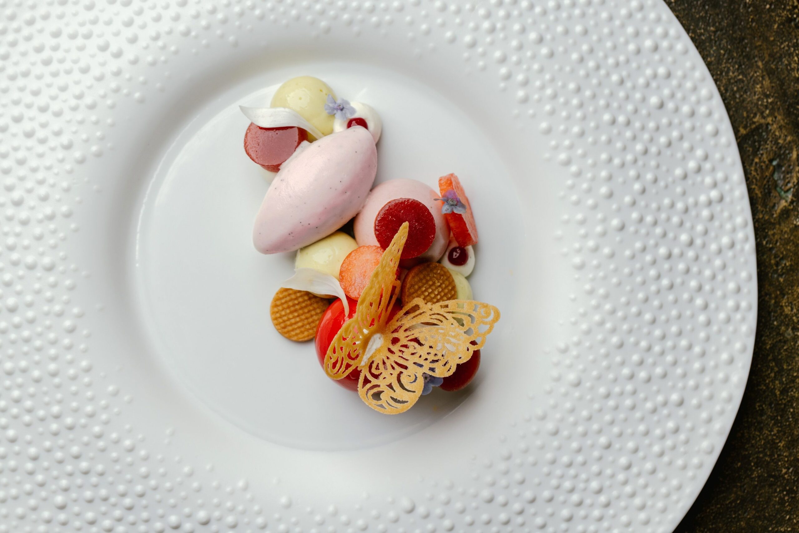 情人節推出限定七道菜午餐。