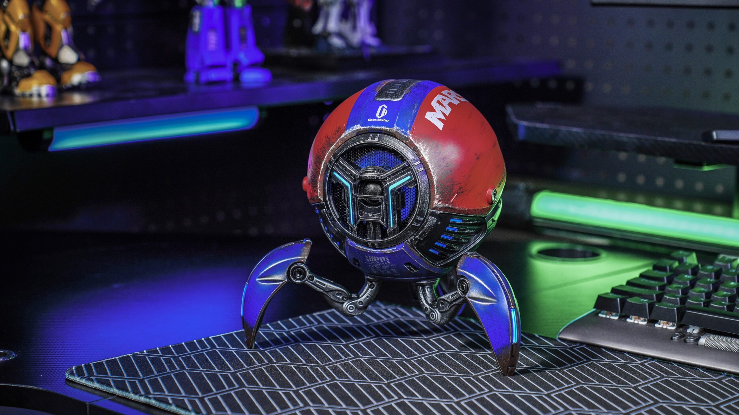 GravaStar 限量版配色藍牙喇叭Mars Pro Captain HK$1,988