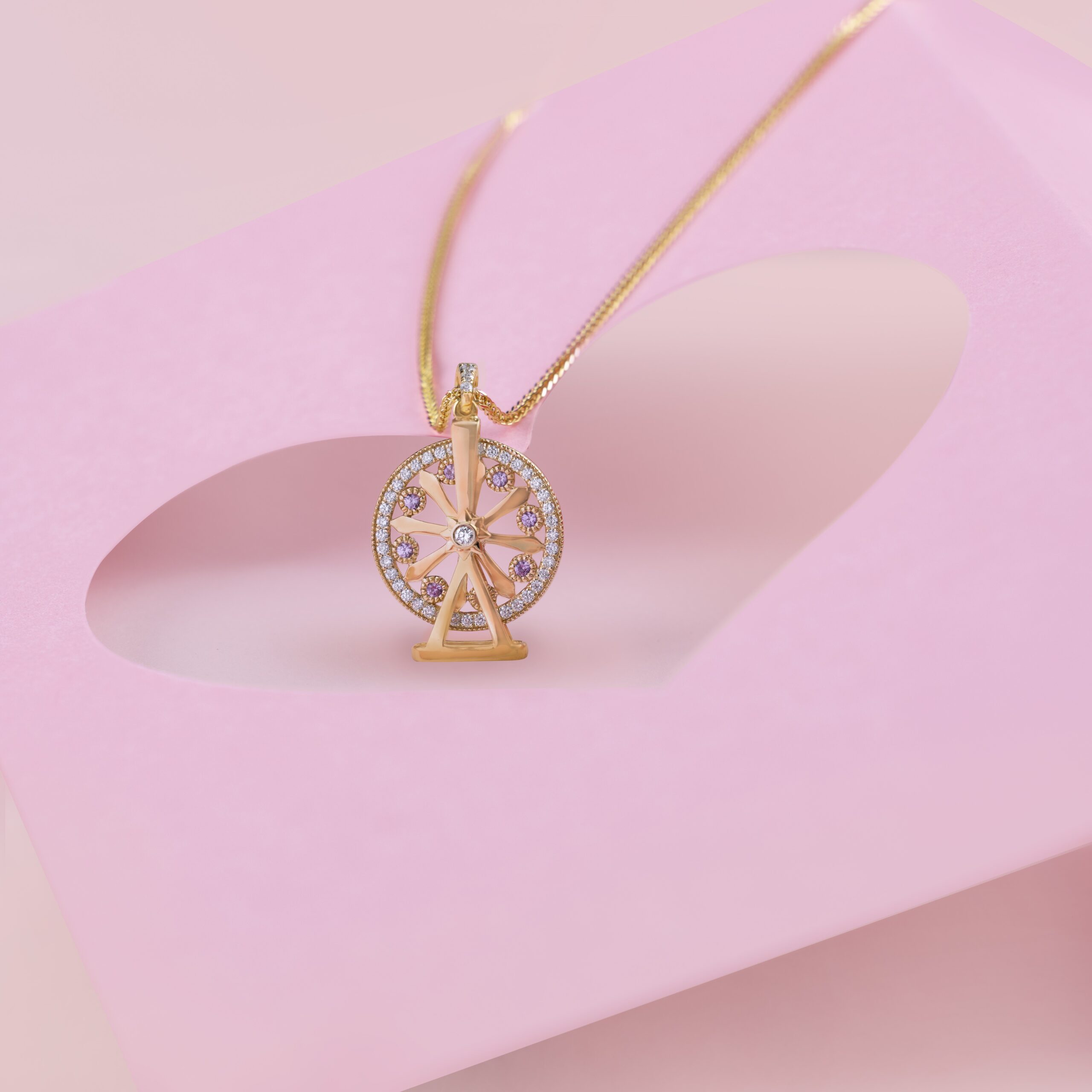 justdiamond Ferris Wheel 吊墜 HK$7,480