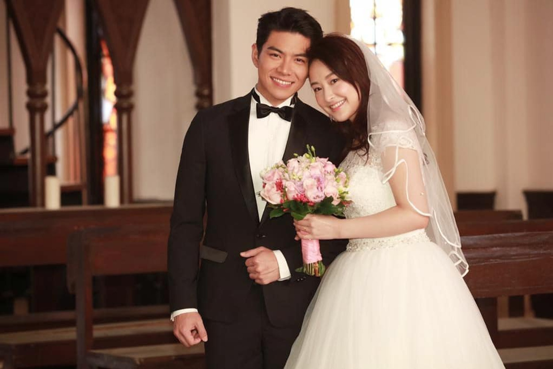 羅天宇同陳瀅因為拍劇傳出緋聞。