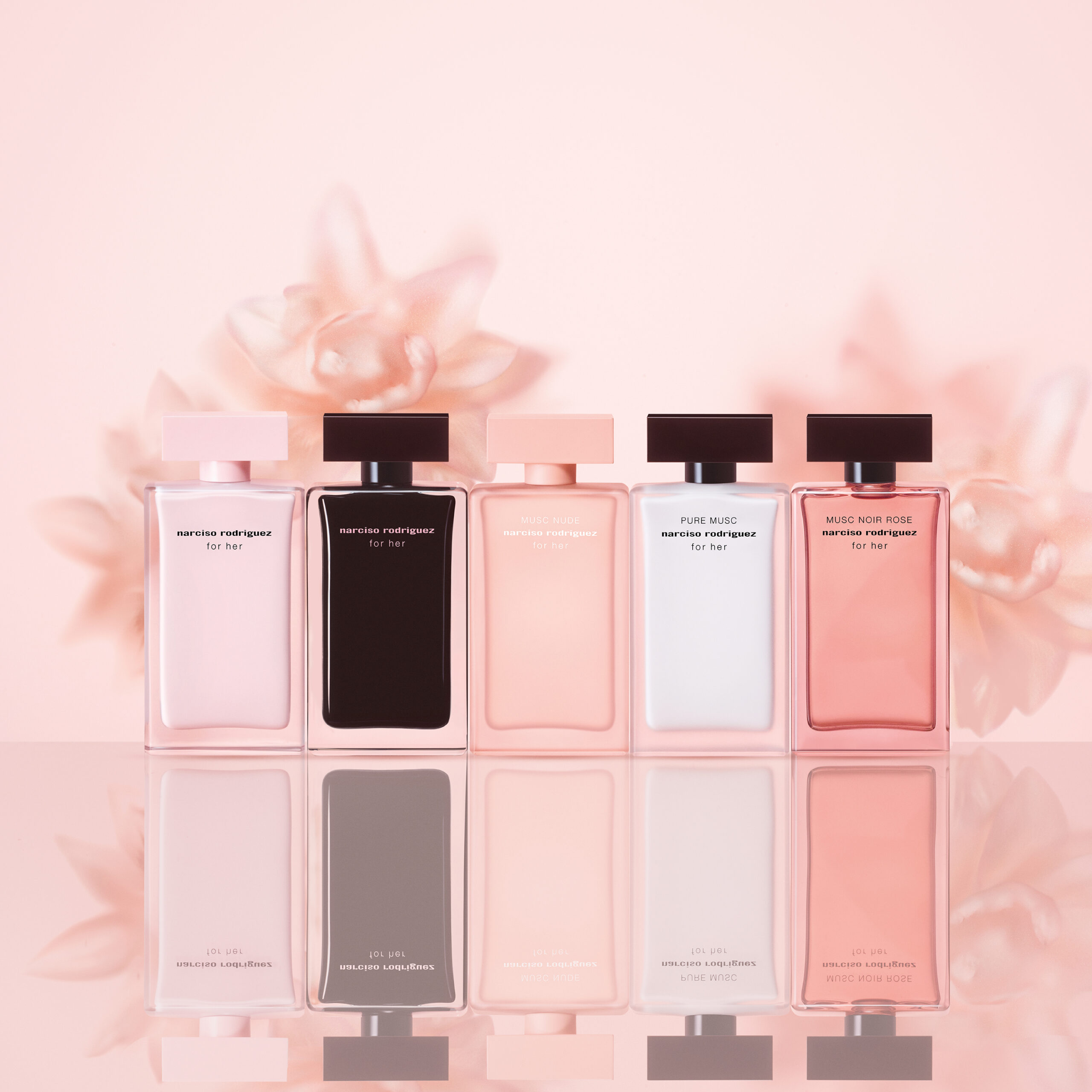 narciso rodriguez Parfums標誌性的for her香氛系列,是香氛界的永恆經典。