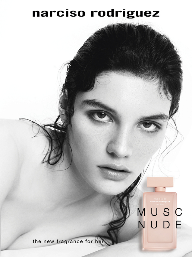 全新for her MUSC NUDE淡香精演繹女性柔和性感之美,自然不造作。