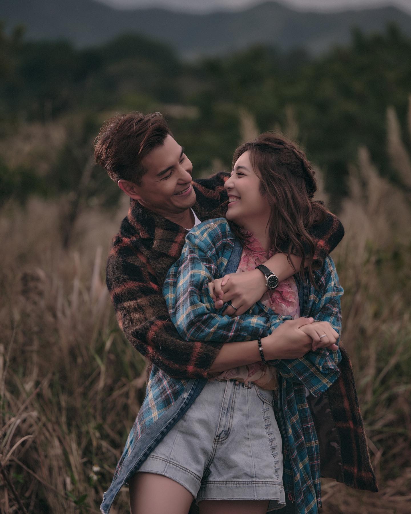 陳展鵬的造型全是由單文柔一手包辦。