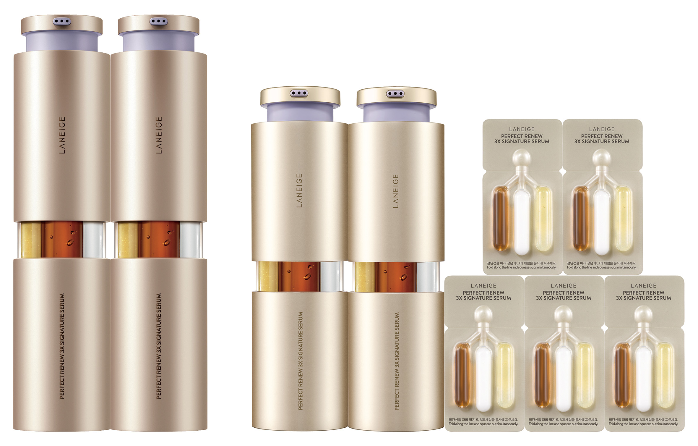 LANEIGE 黃金3管精華2件套裝 $1,300(價值$2,255)