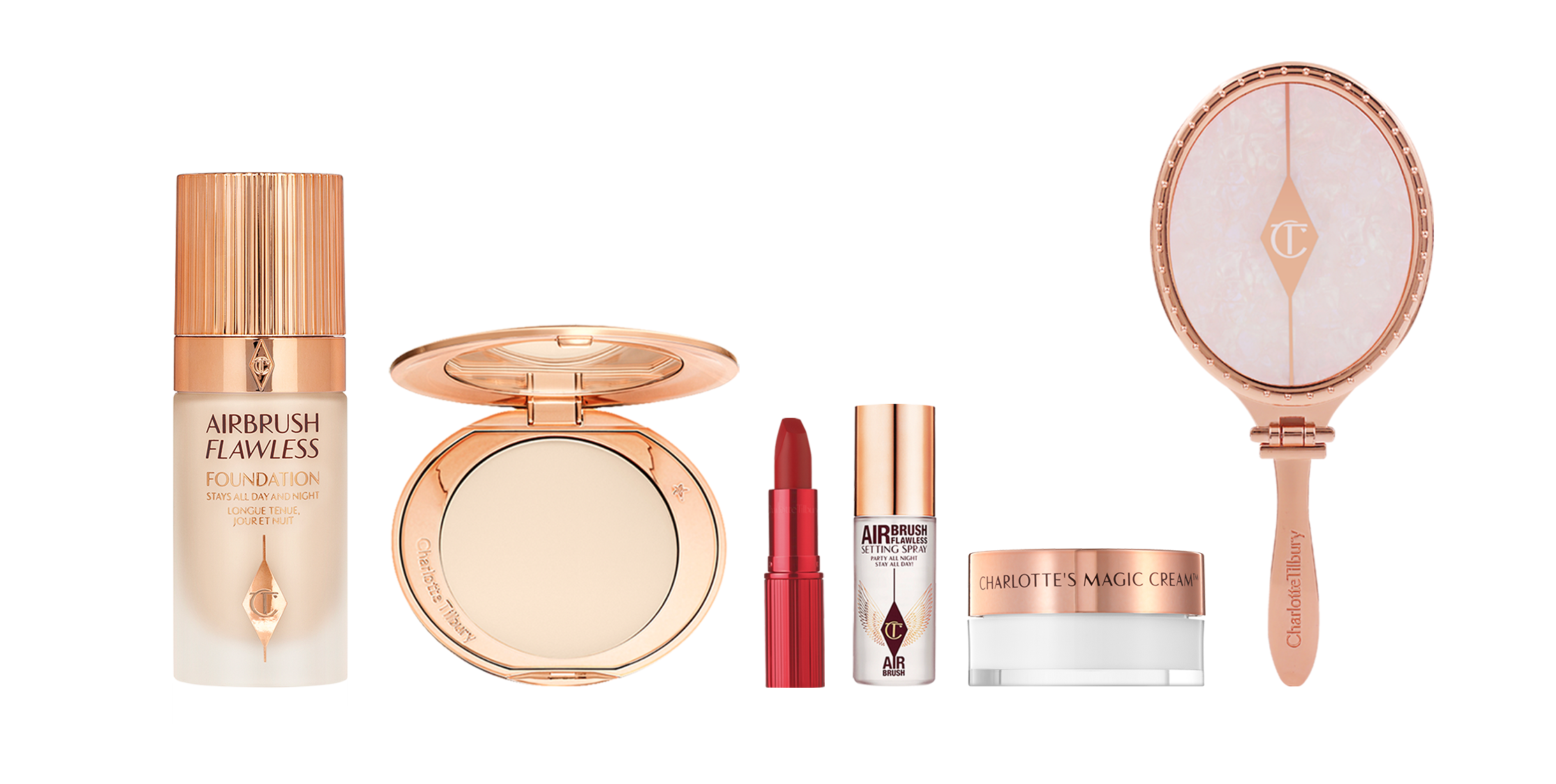 Charlotte Tilbury 輕盈羽感底妝套裝$860 (價值$1,253)