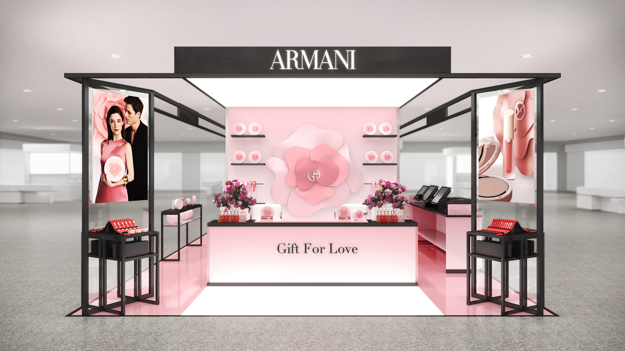 ARMANI beauty 帶來全新主題 NUDE MANIA BLOSSOM ROOM 期間限定裸粉花店。
