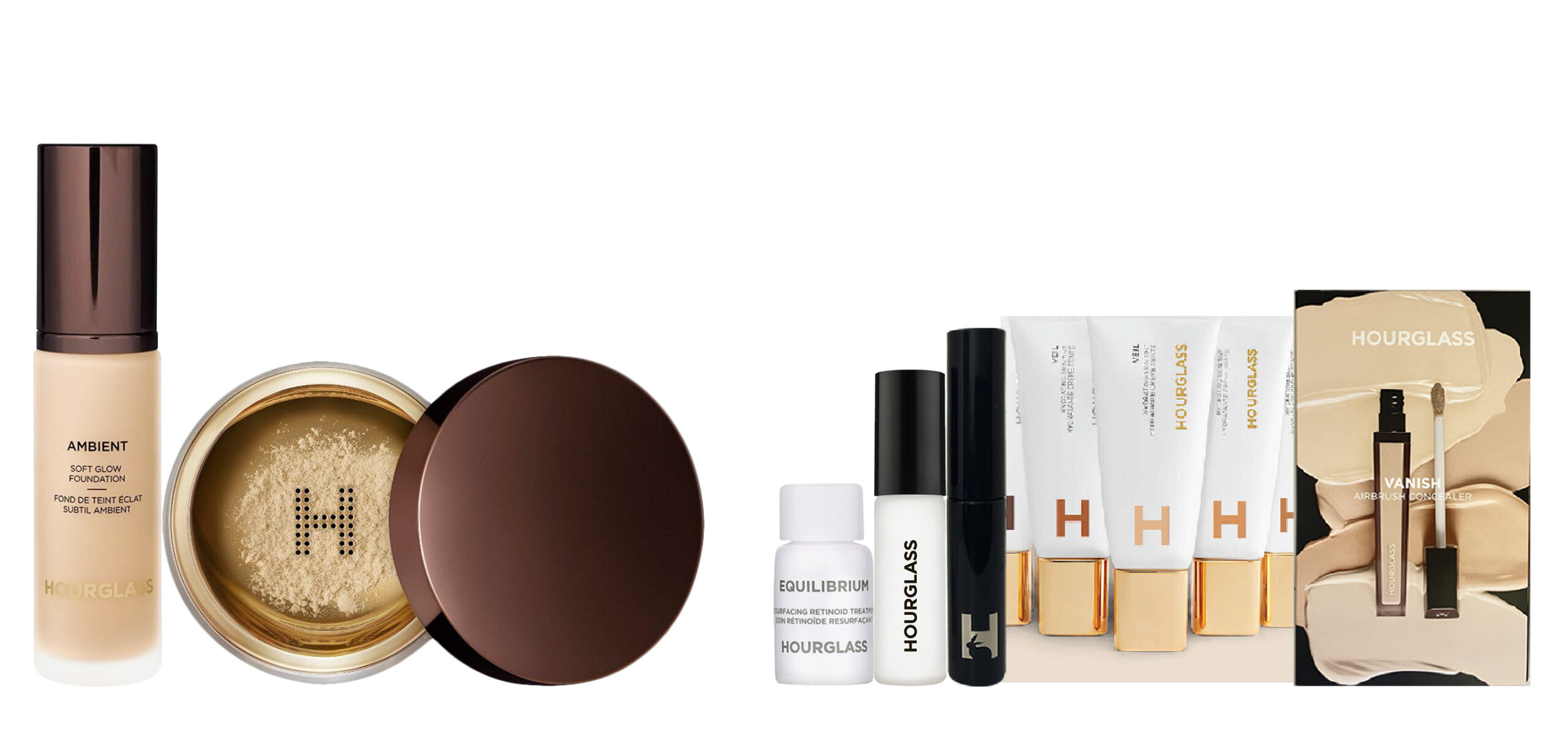 HOURGLASS 粉底及散粉套裝 $940 (價值$1,336)