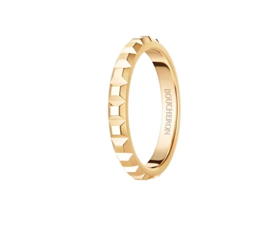 Boucheron Clou De Paris黃金戒指 HK$13,300