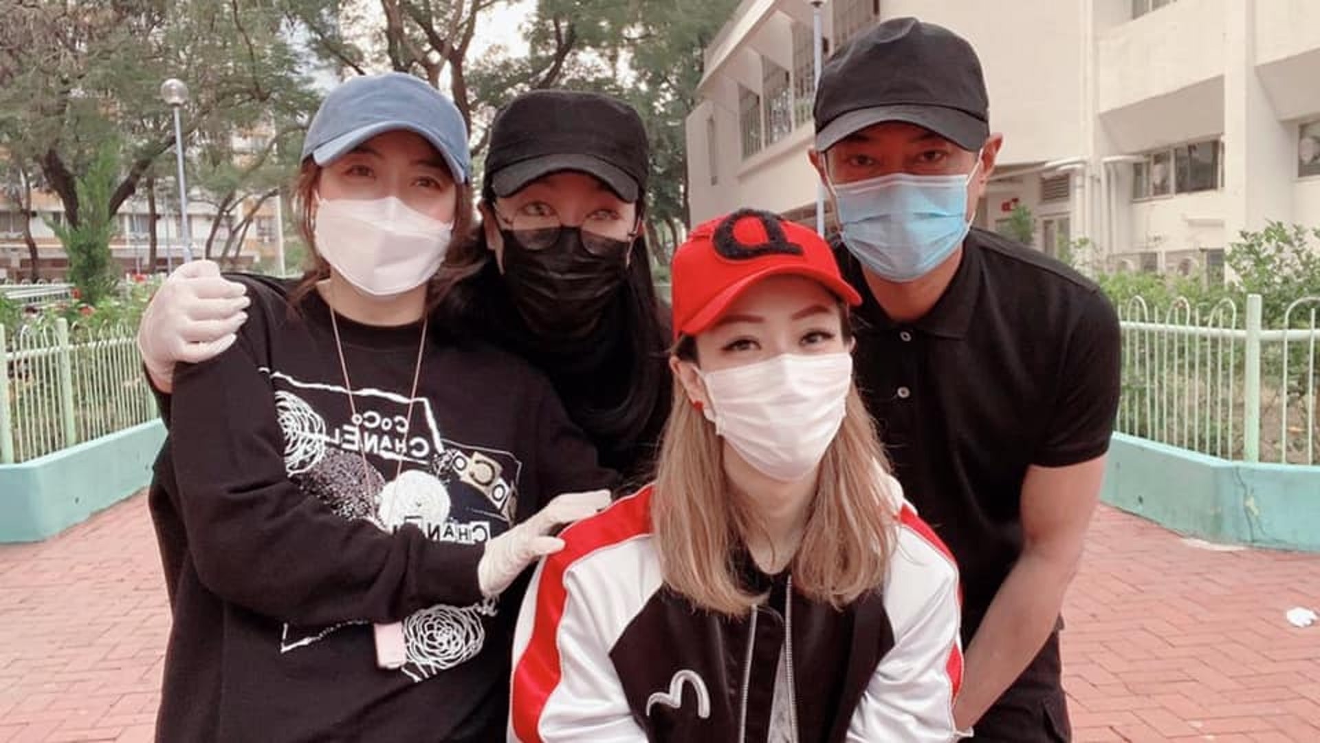 李珊珊感激身邊有一班不離不棄的好友支持。