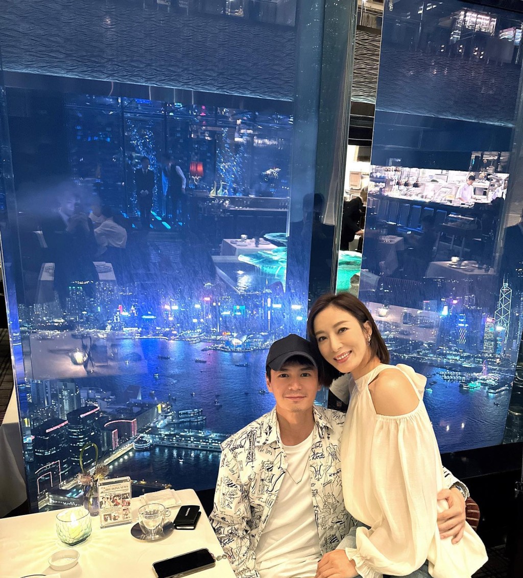 羅子溢與楊茜堯結婚7周年時重回昔日舉行婚禮之地。
