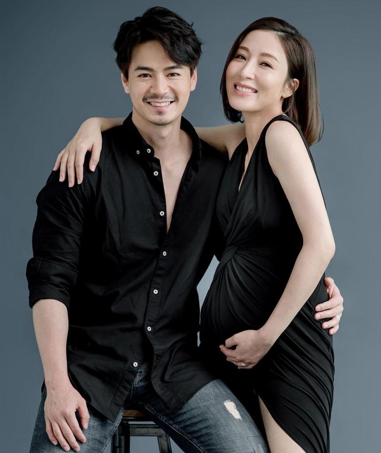 羅子溢與楊茜堯婚後育有一對子女。