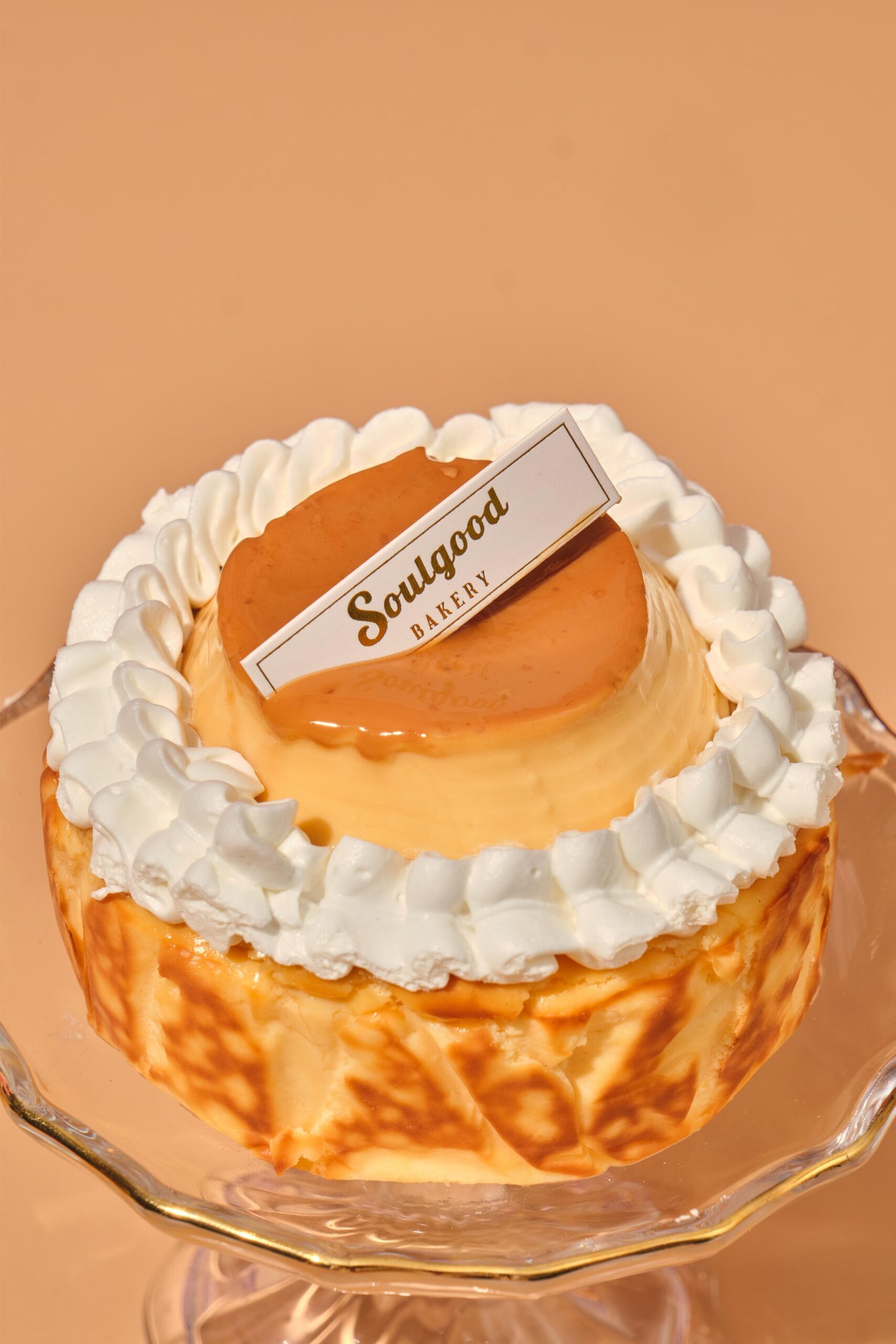 「焦糖布甸巴斯克芝士蛋糕」：HK$160（4吋）