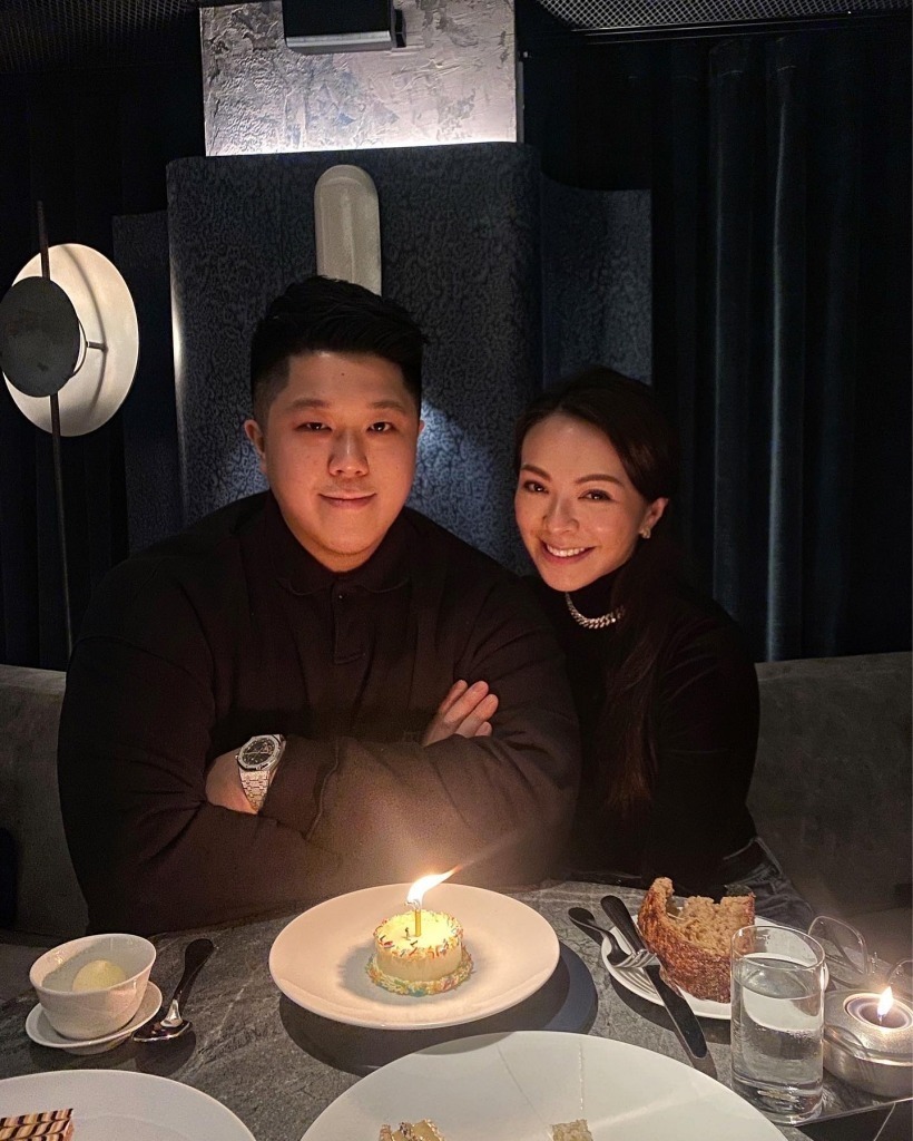 王灝兒與男友此情不再。