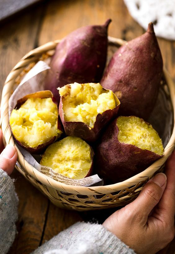 蕃薯含有豐富維他命A，有助護眼。