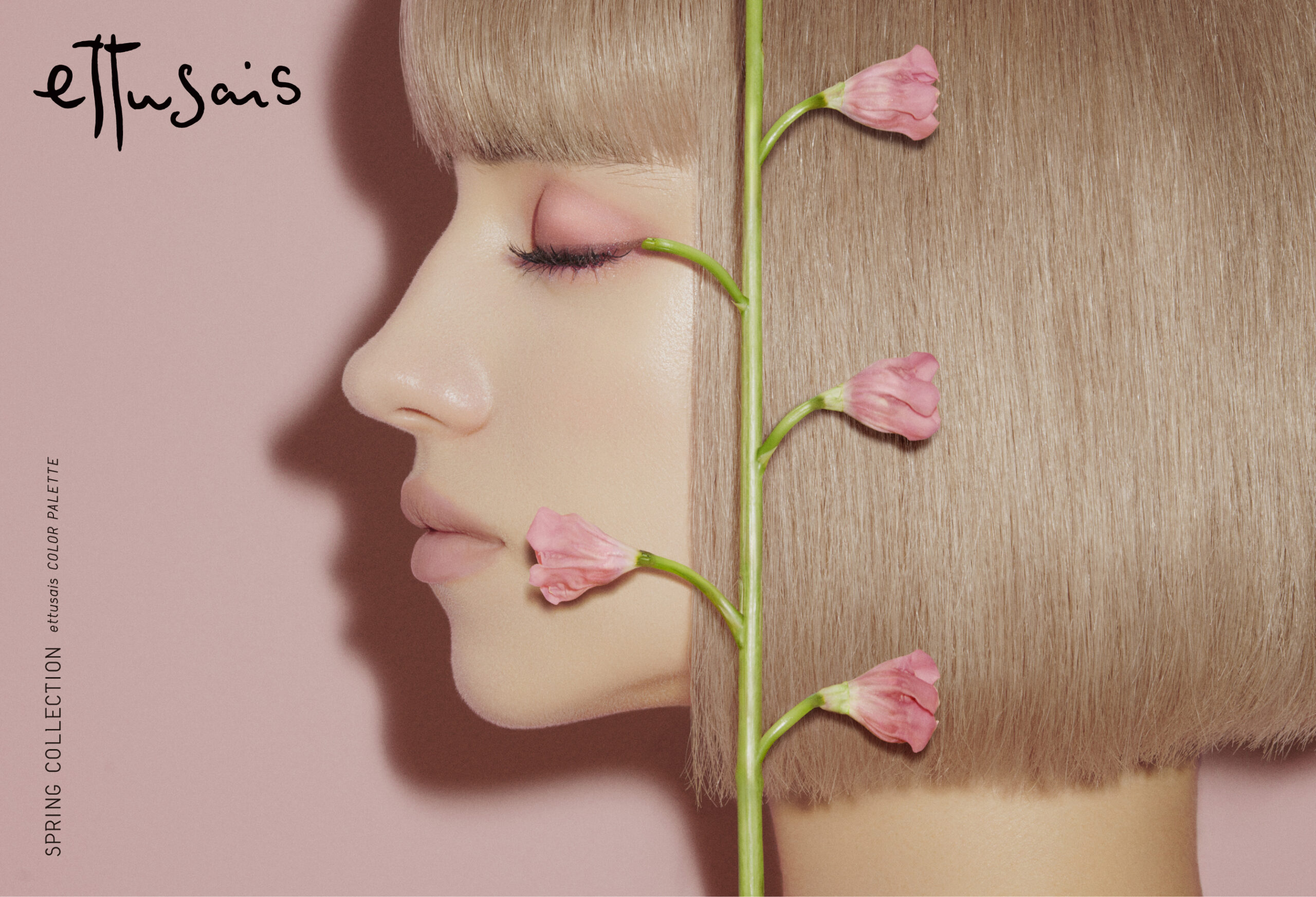 粉粉嫩嫩的眼影，少女感滿滿呀～ 