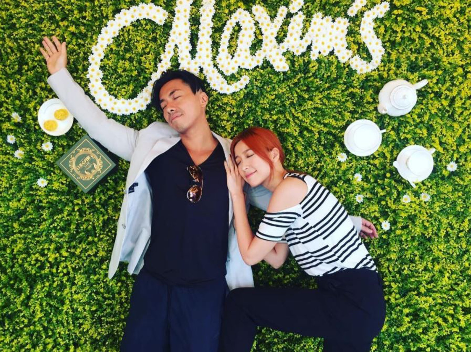 姚子羚過往曾與「的士邦」鄭子邦拍拖。