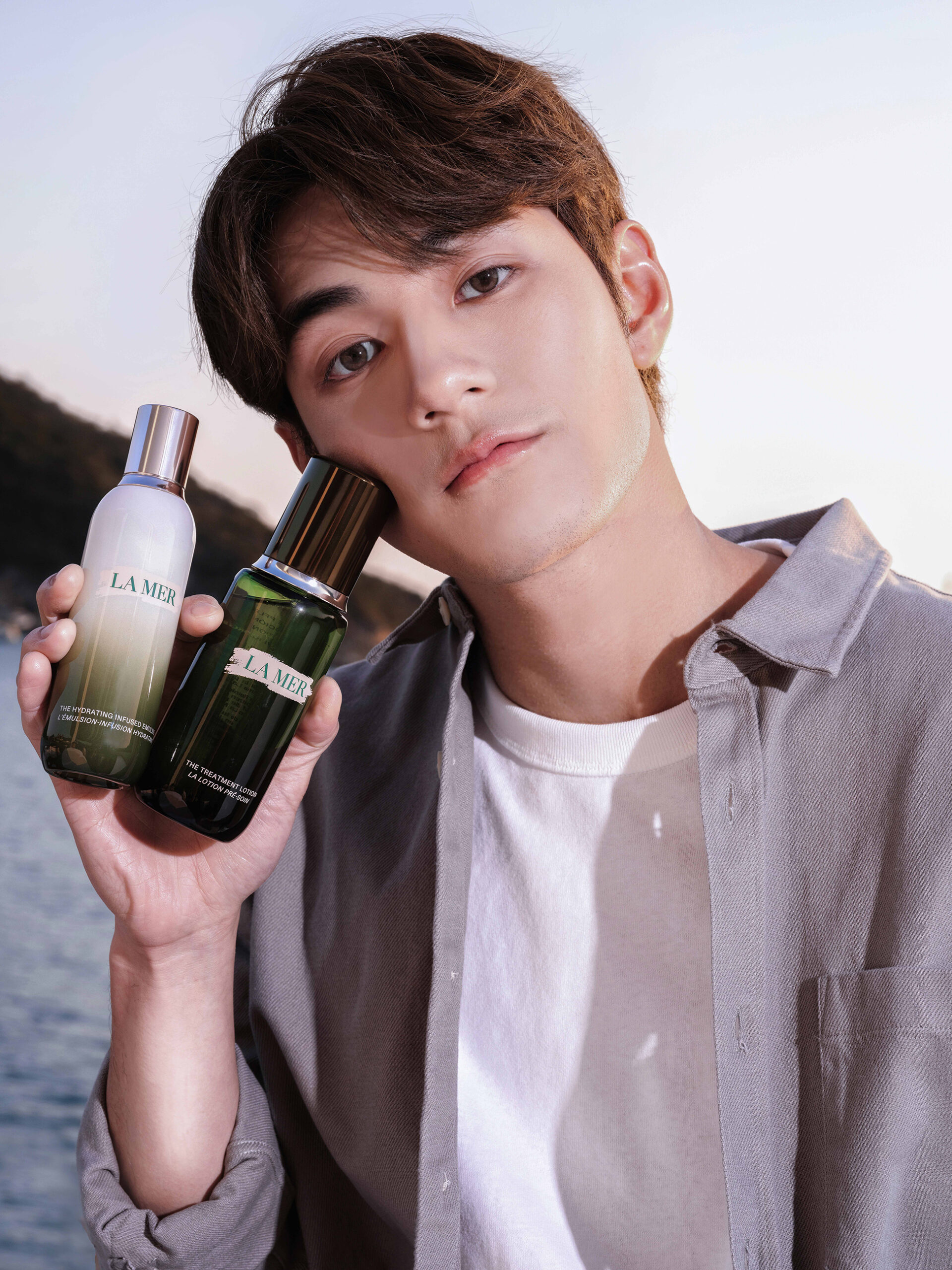 Jeffrey 推薦 La Mer 1＋1 完美保濕組合，輕易養成水嫩亮澤的年輕膚質。