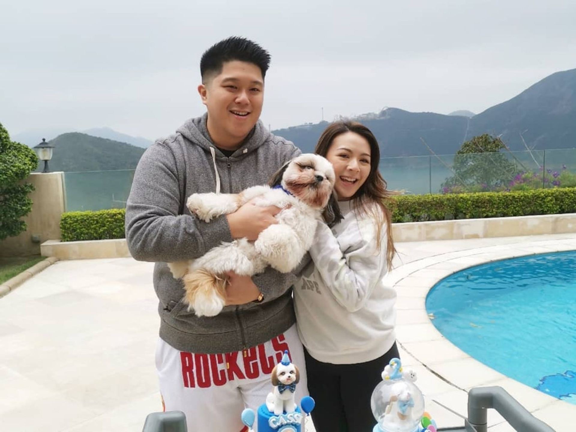 王灝兒與富貴男友Tarzan拍拖逾6年，男友破產，她曾隔空表示不離棄。