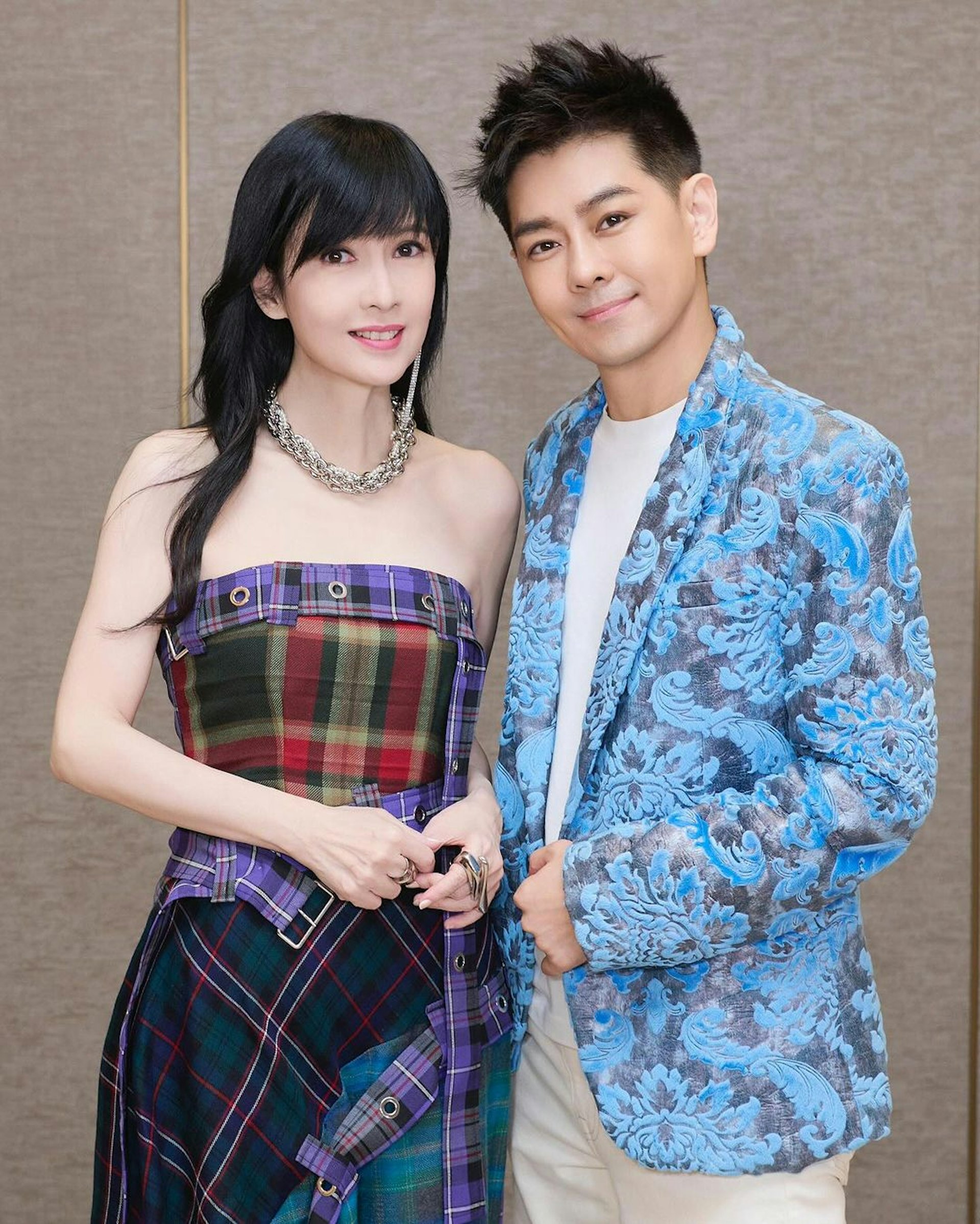 周慧敏與林志穎久違20年再聚,照肌膚狀態極好。