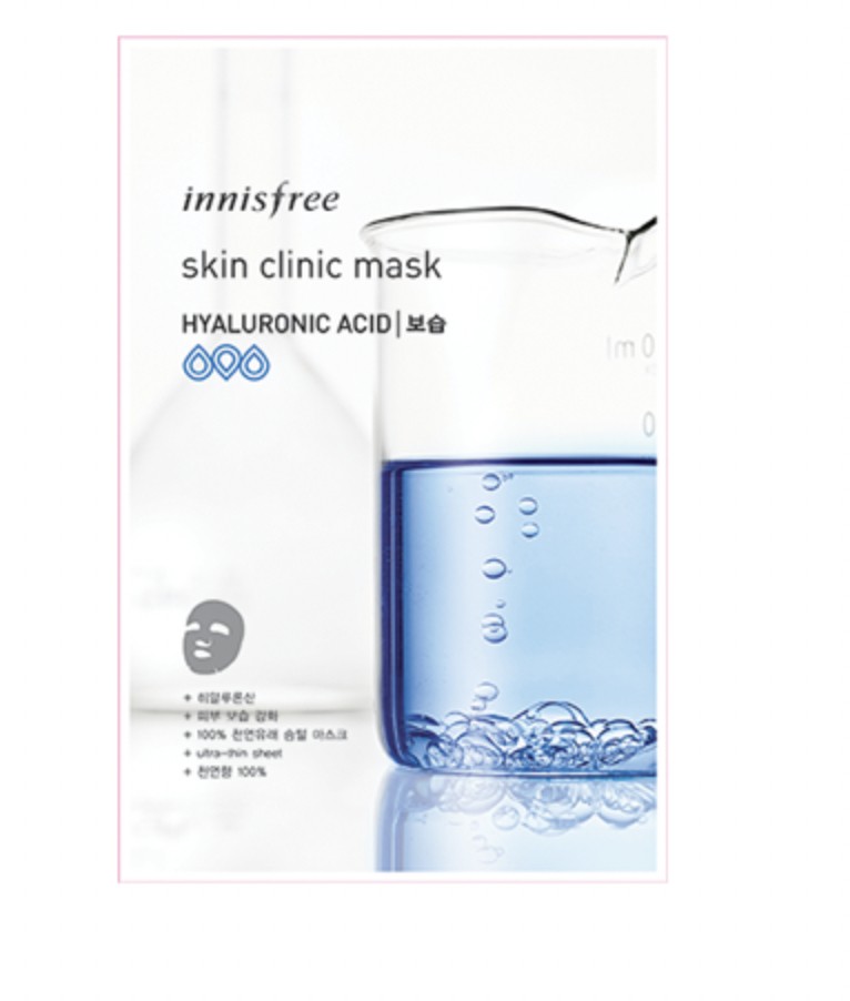 innisfree skin clinic mask – hyaluronic acid ultra thin HK$90/5片