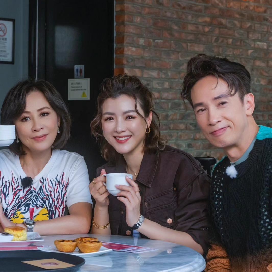 陳豪與太太陳茵媺上劉嘉玲主持的綜藝節目《嘉人自友約》