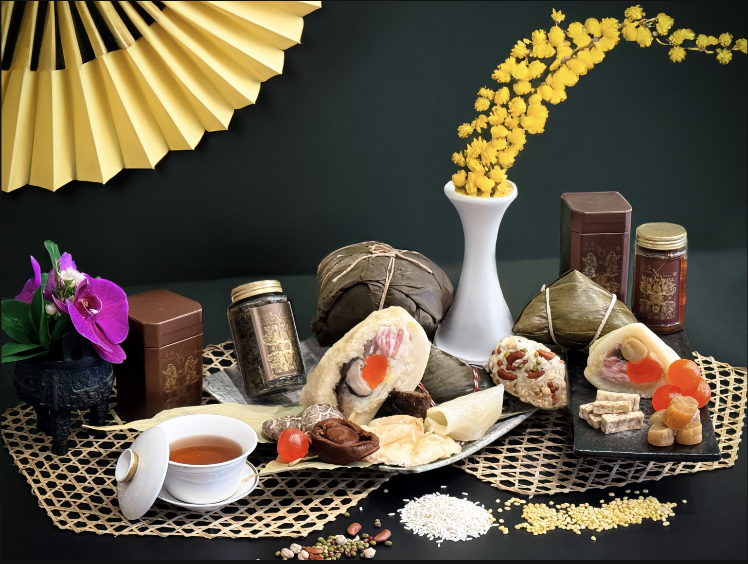 君綽軒手工特色端午節粽。