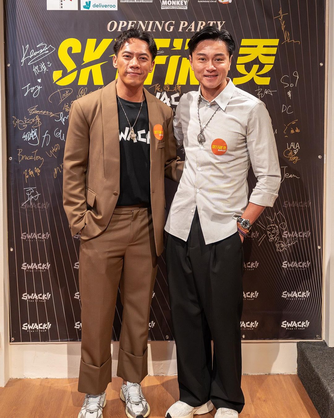 張文傑開設電影動作課程，獲得黃浩然現身支持。